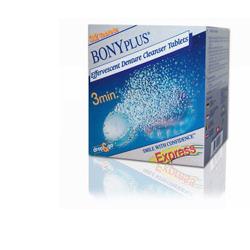 BONYPLUS EXPRESS DETERGENTE PER PROTESI DENTARIA 56 COMPRESSE - Farmacia Del Monaco