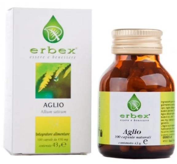 AGLIO 100 CAPSULE 430 MG - Farmacia Del Monaco