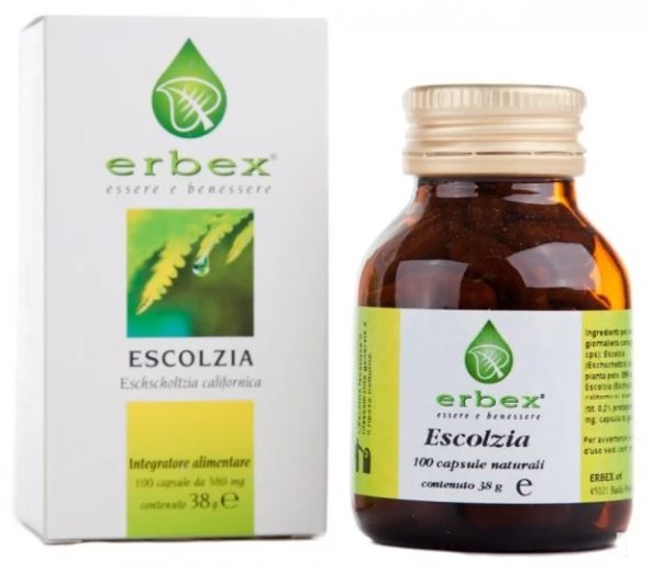 ESCOLZIA 100 CAPSULE 380MG - Farmacia Del Monaco