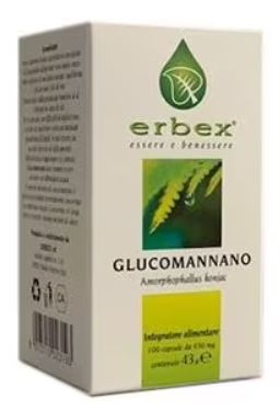 GLUCOMANNANO 100 CAPSULE 430MG - Farmacia Del Monaco