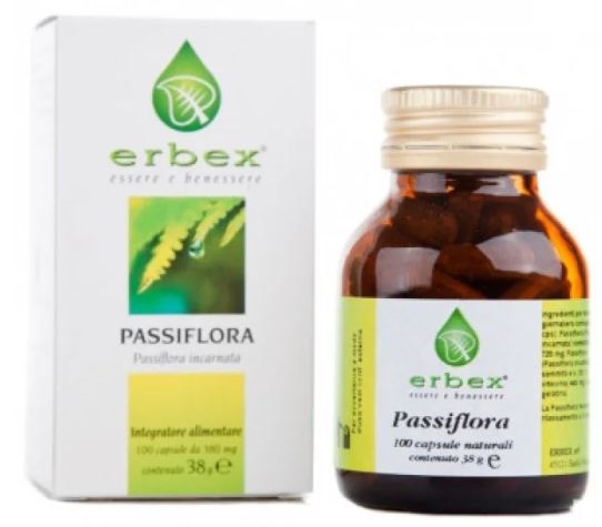 PASSIFLORA 100 CAPSULE 380MG - Farmacia Del Monaco