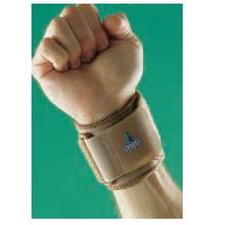 POLSIERA REGOLABILE IN NEOPRENE. AIUTA A LENIRE IL DOLORE DEL POLSO ATTRAVERSO LA PRESSIONE DELLA FASCIA. CHIUSURA CON IL GANCIO E CON LO STRAPPO COMPLETAMENTE REGOLABILE - Farmacia Del Monaco