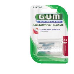 GUM PROXABRUSH CLASSIC 612 SCOVOLINO INTERDENTALE 8 PEZZI - Farmacia Del Monaco