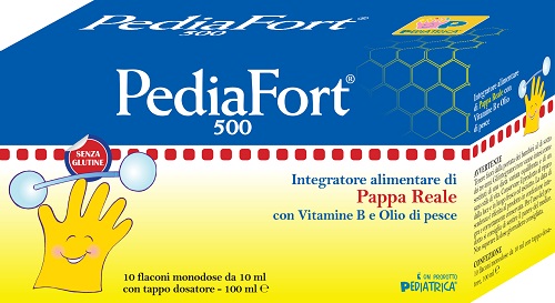 PEDIAFORT 500 10 FLACONI - Farmacia Del Monaco
