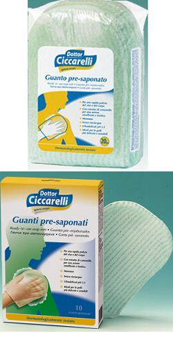 CICCARELLI GUANTO PRESAPONATO 10 PEZZI - Farmacia Del Monaco