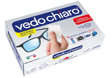 VEDOCHIARO OCCHIALI 16 SALVIETTE UMIDIFICATE - Farmacia Del Monaco