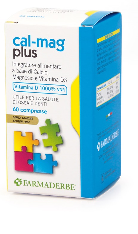 CAL MAG PLUS 60 COMPRESSE - Farmacia Del Monaco
