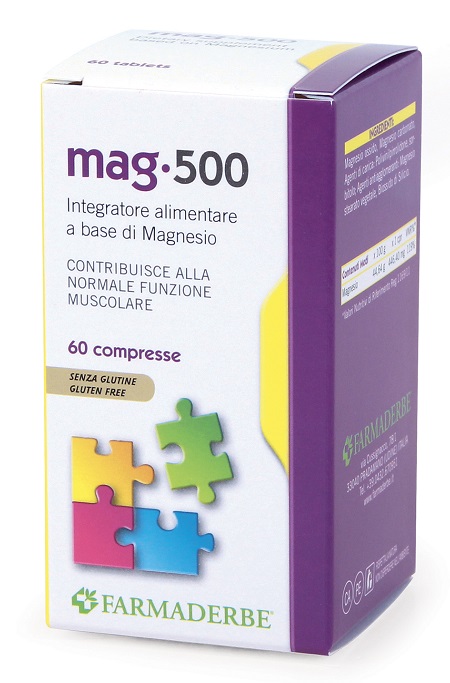 MAG 500 60 COMPRESSE - Farmacia Del Monaco