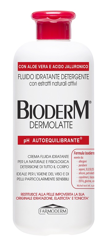 BIODERM DERMOLATTE PH AUTOEQUILIBRANTE 500 ML - Farmacia Del Monaco