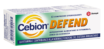 CEBION DEFEND 12 COMPRESSE EFFERVESCENTI - Farmacia Del Monaco