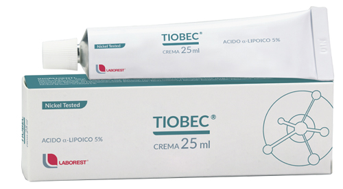 TIOBEC CREMA ACIDO LIPOICO 5% 25 ML - Farmacia Del Monaco