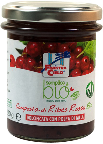 COMPOSTA DI RIBES ROSSO 220 G - Farmacia Del Monaco