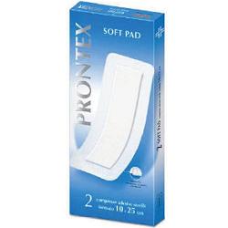 GARZA COMPRESSA PRONTEX SOFT PAD 10X25 CM 2 PEZZI - Farmacia Del Monaco