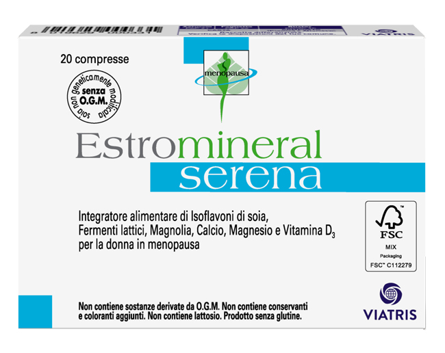 ESTROMINERAL SERENA 20 COMPRESSE - Farmacia Del Monaco