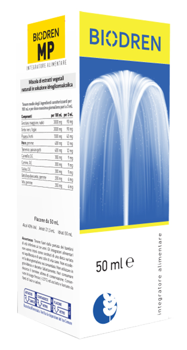 BIODREN M-P SOLUZIONE IDROALCOLICA 50 ML - Farmacia Del Monaco
