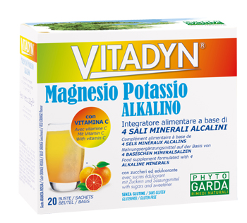 VITADYN MAGNESIO POTASSIO ALKALINO 20 BUSTINE - Farmacia Del Monaco