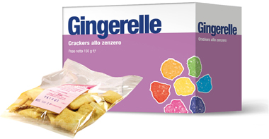 GINGERELLE CRAKERS ZENZERO 150 G - Farmacia Del Monaco