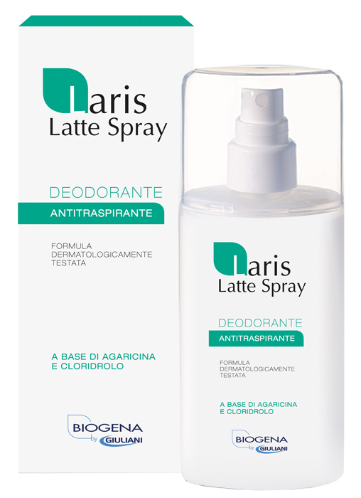LARIS LATTE SPRAY DEODORANTE ANTITRASPIRANTE 100 ML - Farmacia Del Monaco