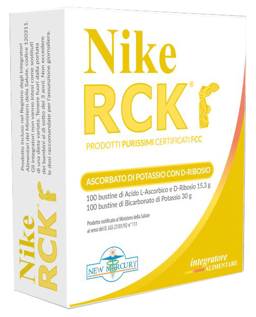 NIKE RCK ASCORBATO POTASSIO + RIBOSIO 200 BUSTINE 45,30 G - Farmacia Del Monaco