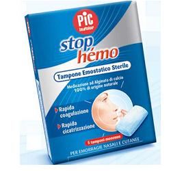 TAMPONE EMOSTATICO STERILE STOP HEMO 5BUSTE - Farmacia Del Monaco