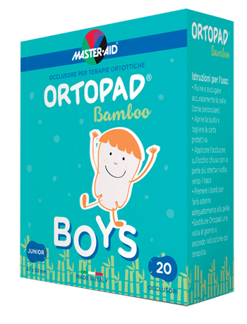 CEROTTO OCULARE PER ORTOTTICA ORTOPAD BOYS 5X6,7 CM 20 PEZZI - Farmacia Del Monaco