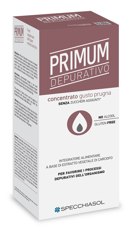 PRIMUM DEPURATIVO PRUGNA 250 ML - Farmacia Del Monaco