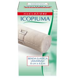 ICOPIUMA BENDA ELASTICA UNIVERSALE 8X450 CM - Farmacia Del Monaco