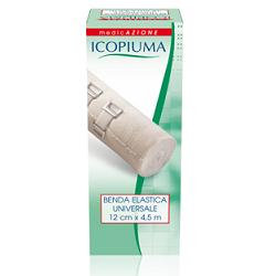 ICOPIUMA BENDA ELASTICA UNIVERSALE 12X450 CM - Farmacia Del Monaco