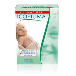 ICOPIUMA BENDA A COMPRESSIONE FISIOLOGICA RETE OMBELICALE CON GARZE STERILI 1 PEZZO - Farmacia Del Monaco