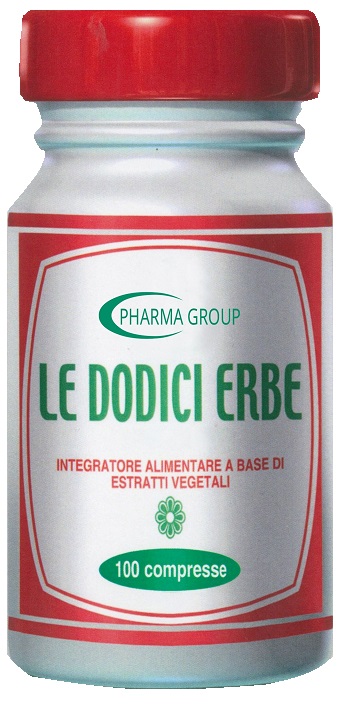 LE DODICI ERBE 100 TAVOLETTE - Farmacia Del Monaco