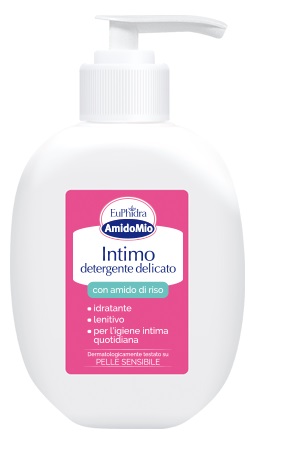EUPHIDRA AMIDOMIO INTIMO DETERGENTE DELICATO AMIDO DI RISO NUTRIENTE E LENITIVO 200 ML - Farmacia Del Monaco