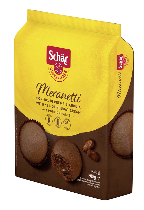 SCHAR MERANETTI CON CREMA GIANDUIA 4 PEZZI DA 50 G - Farmacia Del Monaco