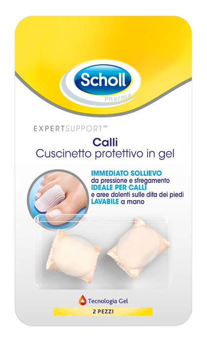 CUSCINETTI PROTETTIVI PER PIEDI CALLI SCHOLL GELACTIV 2 PEZZI - Farmacia Del Monaco