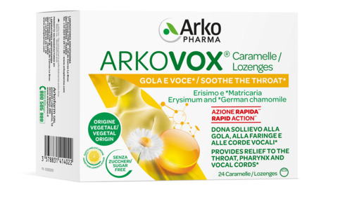 ARKOVOX MIELE/LIMONE 24 CARAMELLE - Farmacia Del Monaco