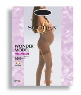WONDER MODEL MAMAN 140 SHEER COLLANT GESTANTE NERO XL - Farmacia Del Monaco