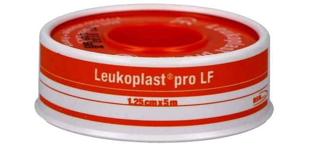 CEROTTO CHIRURGICO MEDICATO IN ROCCHETTO LEUKOPLAST PRO LF CON OSSIDO DI ZINCO 1,25X500 CM - Farmacia Del Monaco
