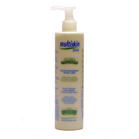 MULTISKIN FAMILY L'EMULSIONE CREMA FLUIDA VISO CORPO IDRATANTE 300 ML - Farmacia Del Monaco