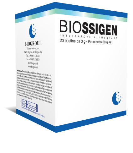 BIOSSIGEN 20 BUSTINE 3 G - Farmacia Del Monaco
