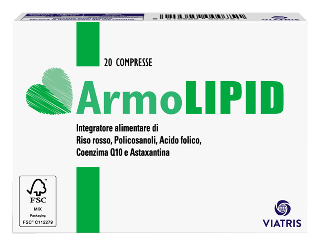 ARMOLIPID 20 COMPRESSE - Farmacia Del Monaco