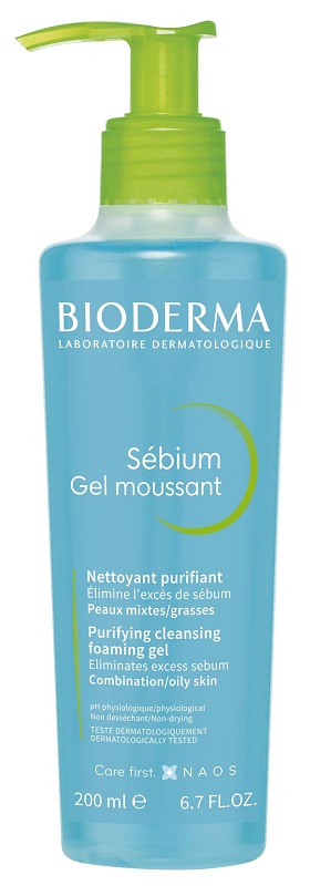 SEBIUM GEL MOUSSANT 200 ML - Farmacia Del Monaco