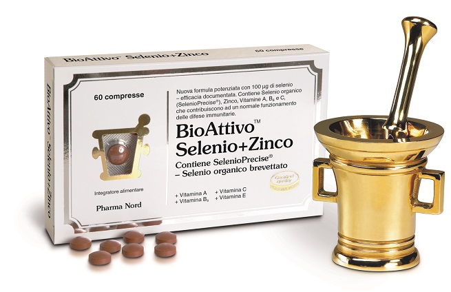 BIOATTIVO SELENIO + ZINCO 60 COMPRESSE - Farmacia Del Monaco