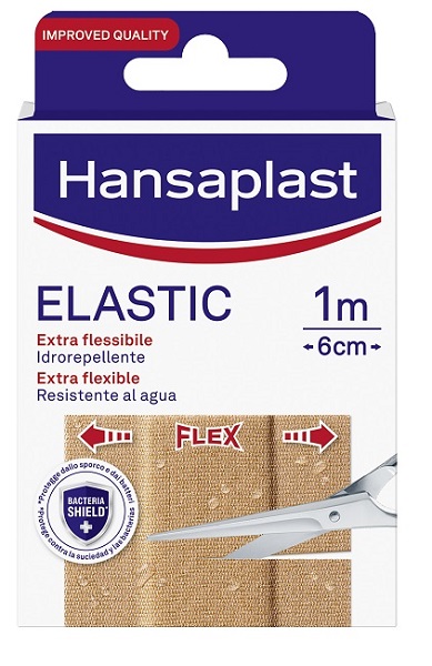 CEROTTO IN STRISCIA HANSAPLAST ELASTIC EXTRA FLESSIBILE 6 CM LUNGHEZZA 1 M 10 PEZZI - Farmacia Del Monaco