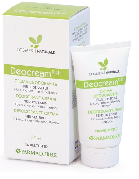 DEOCREAM CREMA DEODORANTE PELLI SENSIBILI 50 ML - Farmacia Del Monaco