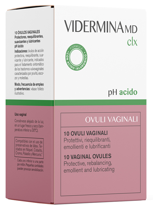 VIDERMINA CLX OVULI 10 PEZZI MD - Farmacia Del Monaco