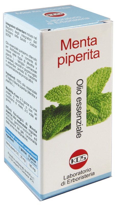 MENTA PIPERITA OLIO ESSENZIALE 20 ML - Farmacia Del Monaco