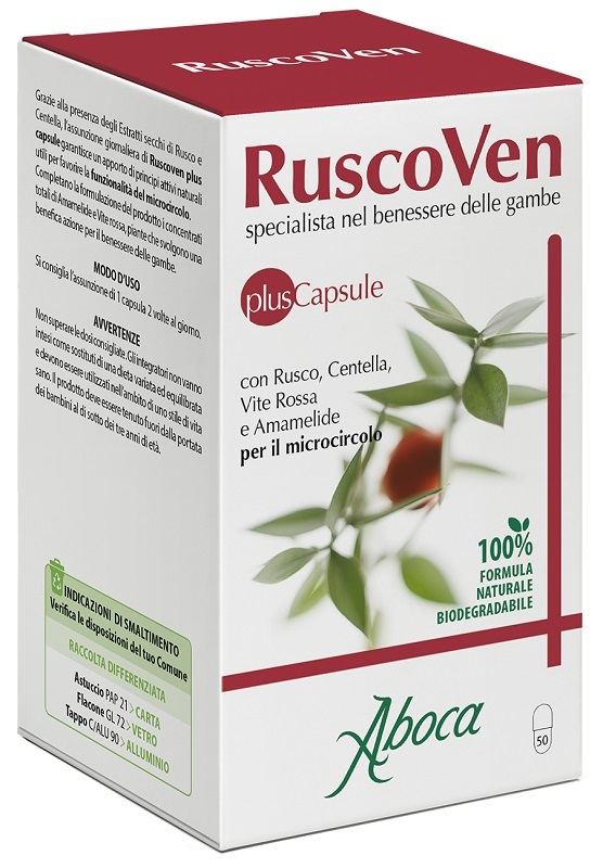 RUSCOVEN PLUS 50 CAPSULE - Farmacia Del Monaco