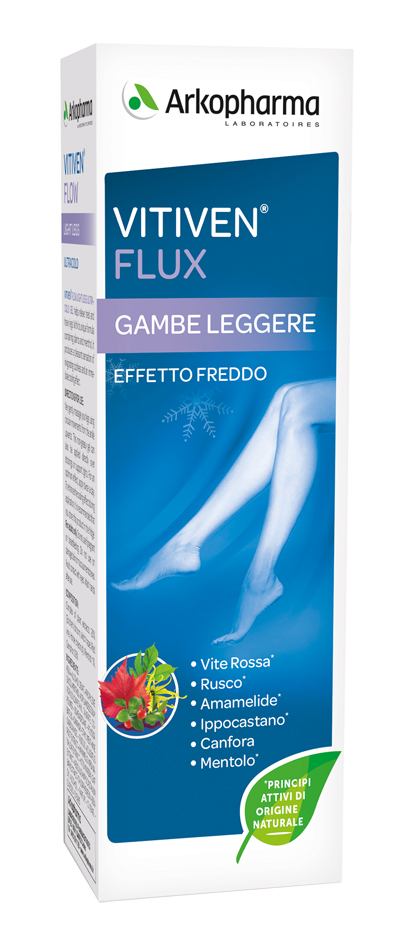 VITIVEN FLUX GAMBE LEGGERE EFFETTO FREDDO 150 ML - Farmacia Del Monaco