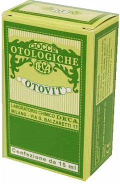 OTOVIT GOCCE OTOLOGICHE 15 ML - Farmacia Del Monaco