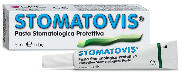 PASTA STOMATOLOGICA PROTETTIVA STOMATOVIS STOMATITI AFTOSE 5 ML - Farmacia Del Monaco