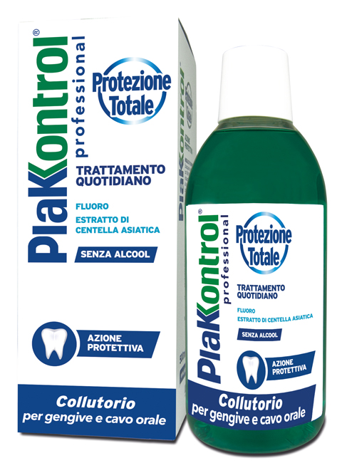 PLAKKONTROL PROTEZIONE TOTALE COLLUTORIO 500 ML - Farmacia Del Monaco
